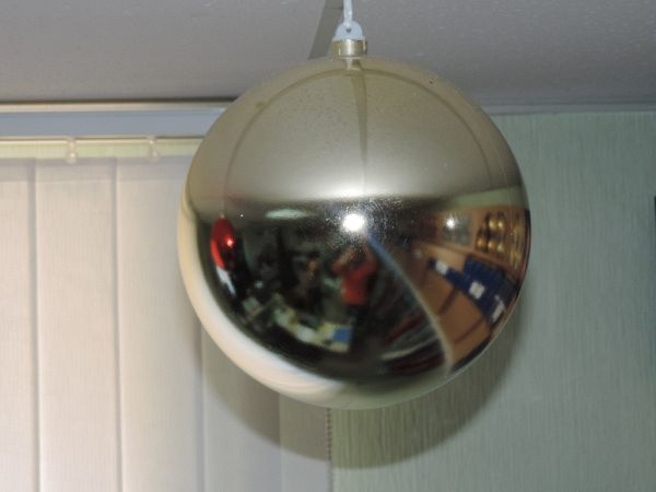 Шары пластиковые, глянец серебро